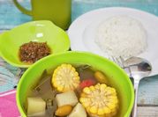 Gambar main course indonesia plating