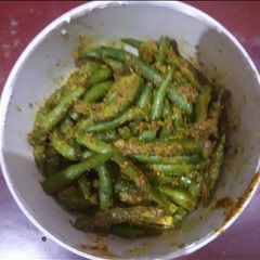 A picture of Hari mirch ka Achar.