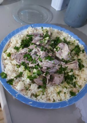 صورة لوصفة منسف لحمة خروف