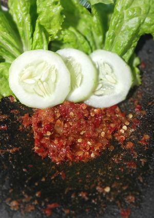 Foto resep Sambel Terasi mentah