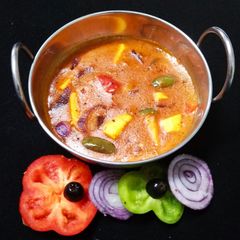 A picture of #chilli paneer.