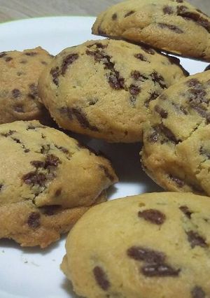 Foto resep Choco cookies (no mixer)