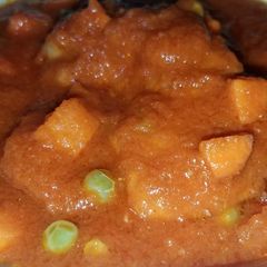 A picture of Carrot soup.