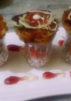 A picture of Oats veggie tikki shots.