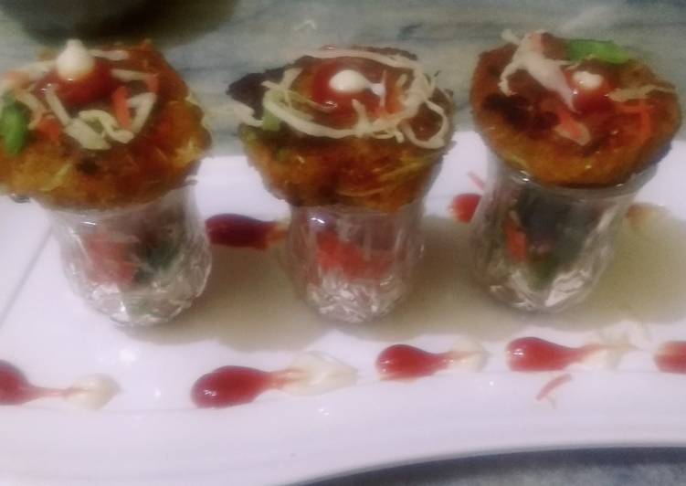 Step-by-Step Guide to Make Quick Oats veggie tikki shots