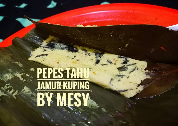 Resep 14. Pepes tahu jamur yang Enak