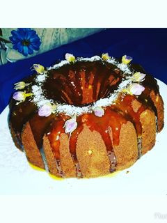 عکسی از دستور کیک پرتقال