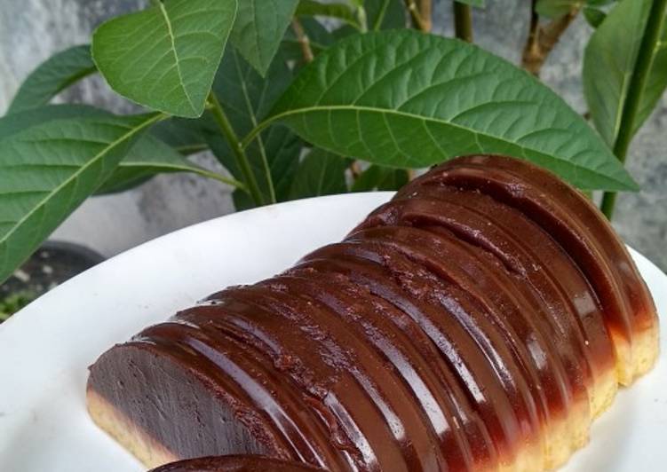 Puding Coklat Kuning Telur