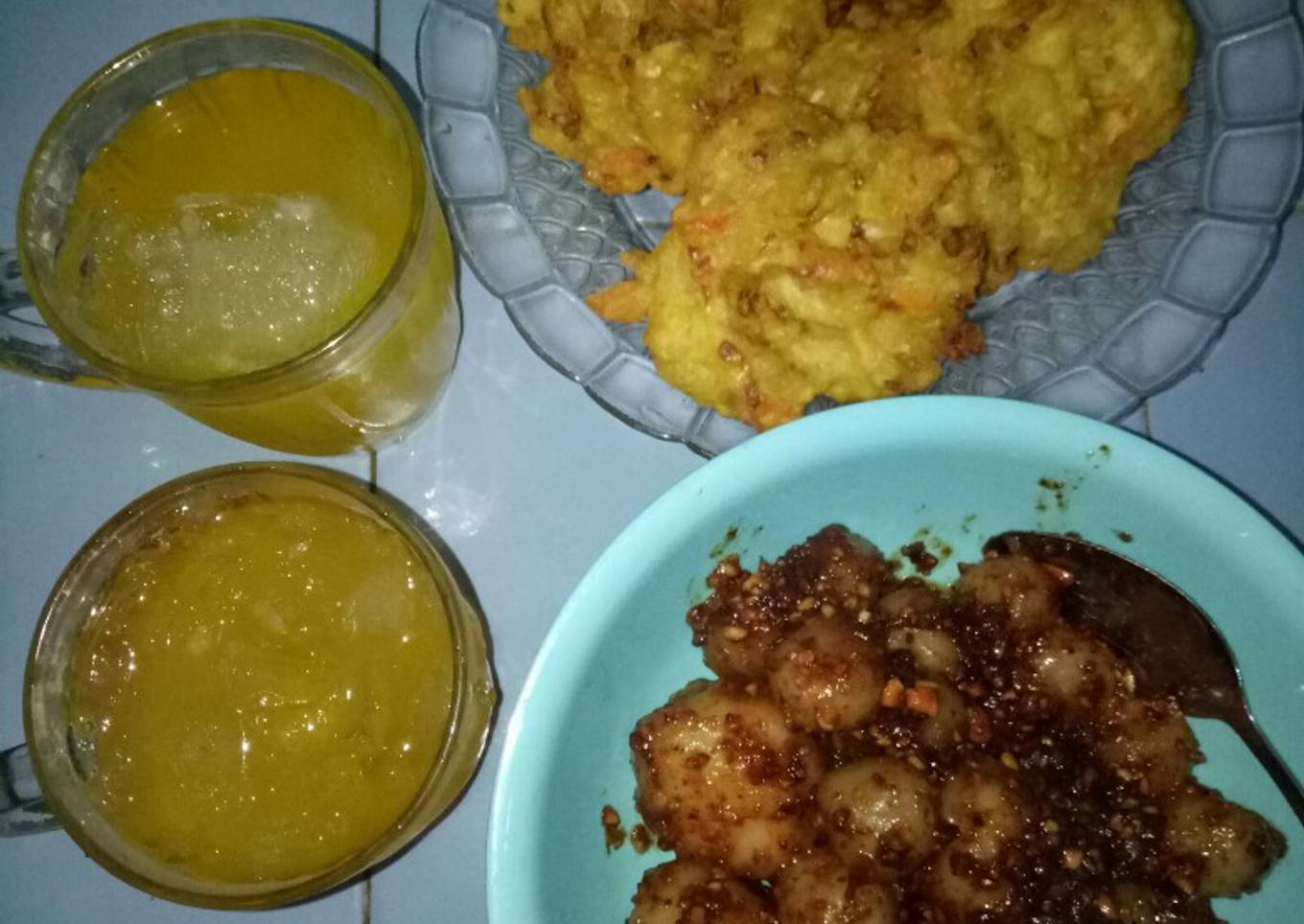 Cilok bumbu kacang simple