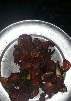 A picture of Cauliflower chilli.