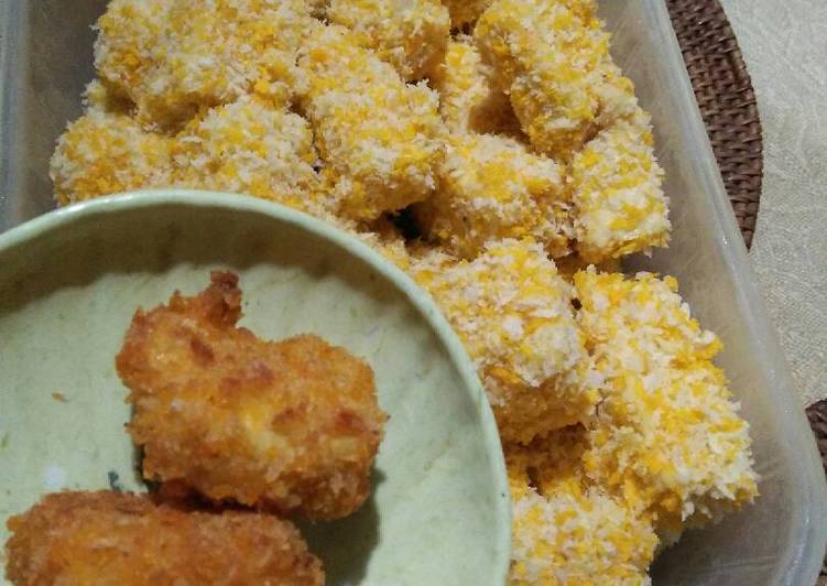 Resep Nugget moza wortel simple | Langkah Membuat Nugget moza wortel simple Yang Sedap