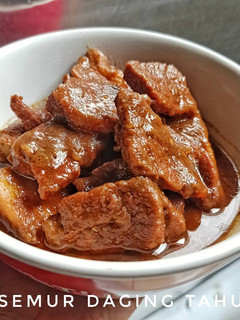 Foto resep 1. Semur Daging Tahu
