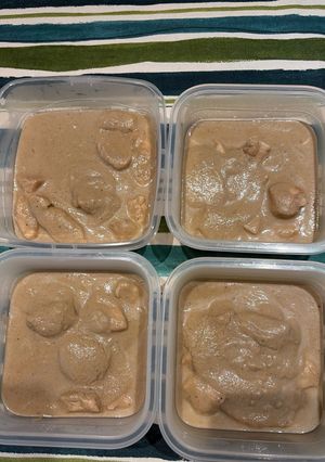 Foto principal de Solomillo de pavo con salsa de champiñones y cebolla