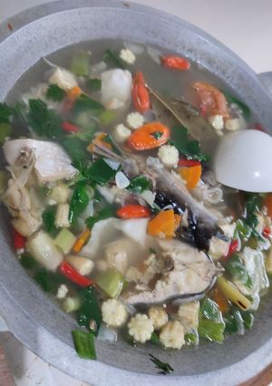 Foto resep Sup ikan patin simple