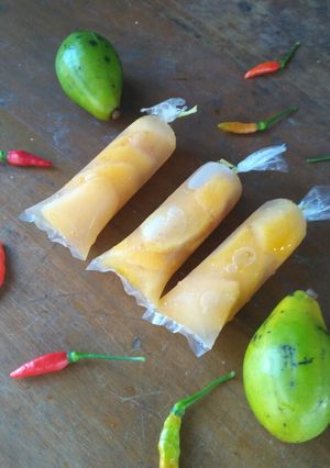 Foto resep Es rujak kedondong