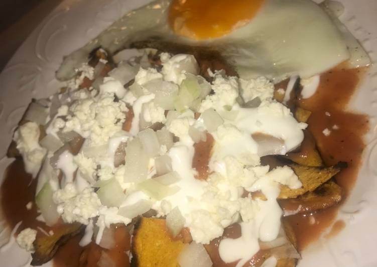 Chilaquiles libres de culpa. 🤤