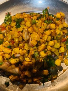 সুইট কর্ণ চাট (sweet corn chat recipe in Bengali) রেসিপির প্রধান ছবি