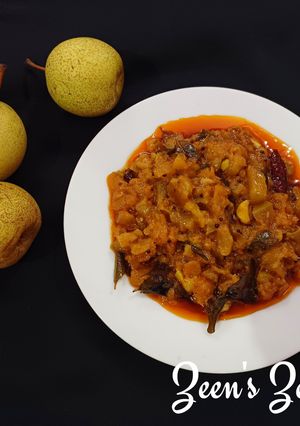 A picture of Indian Pear Chutney.