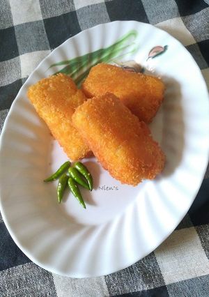 Foto resep Risol Mayo Lumer (Daging Asap, Keju, Telur)