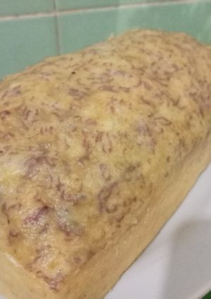 Foto resep Bolu Pisang Kukus 2 Telur Versi II (No mixer & Takaran Sendok)