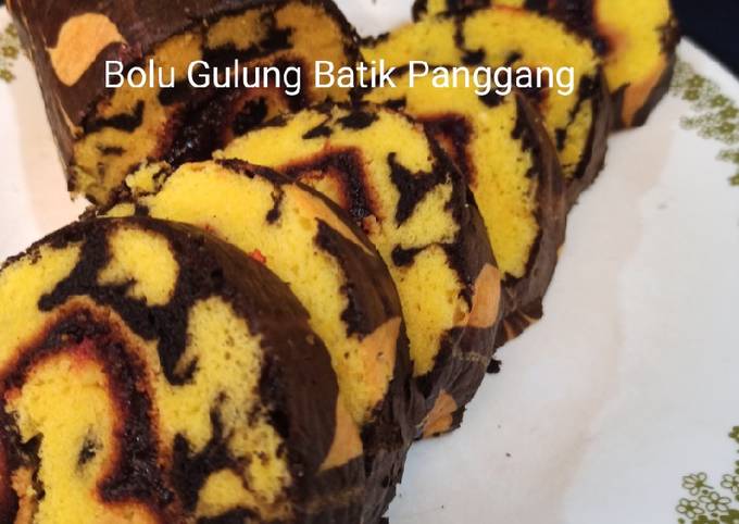 Bolu Gulung Batik Panggang