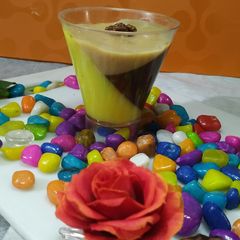 Trio Caramel-Milk Pudding A picture of Trio Caramel-Milk Pudding.