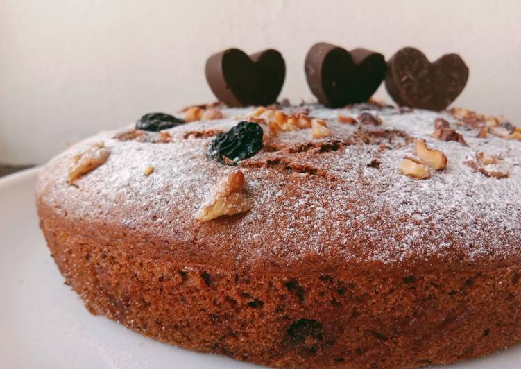 banana and walnut cake recipe main photo