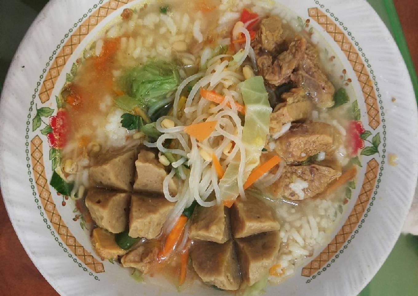 Soto sapi bumbu simpel