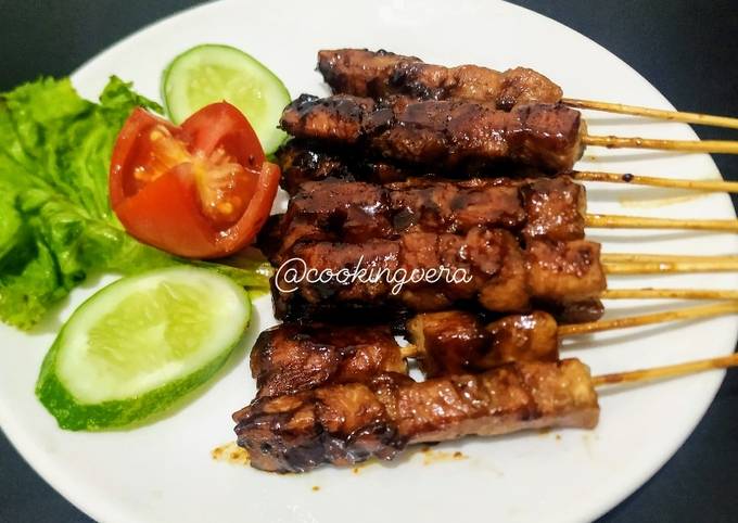 Sate Ayam Bumbu Saos Tiram