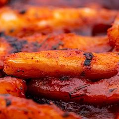 Tandoori mogo (cassava or Yuca) A picture of Tandoori mogo (cassava or Yuca).