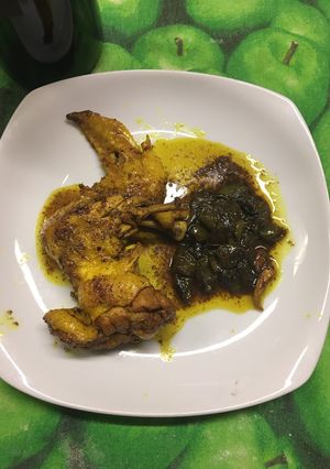 Foto di Ali di Pollo curry e peperone dolce
