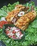 Ayam Betutu sambal matah