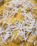 Gnocchi con crema de calabaza en Airfryer