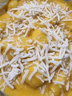 Una foto de Gnocchi con crema de calabaza en Airfryer