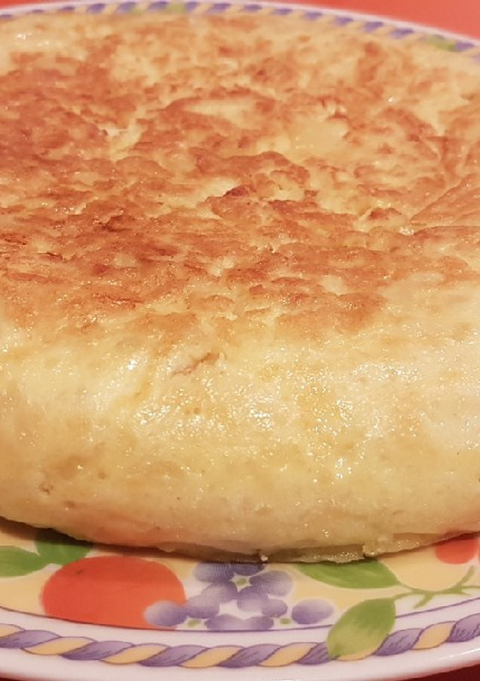 Una foto de Tortilla de patatas sin cebolla