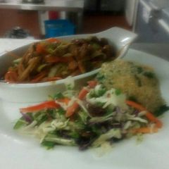 Stir fried chicken A picture of Stir fried chicken.