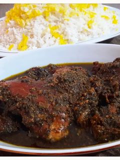 عکسی از دستور مرغ ترش گیلان