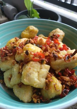 Foto resep Tahu masak garam pedas