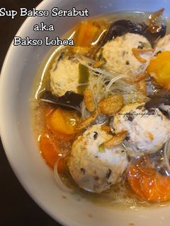 Foto resep Sup Bakso Serabut a.k.a Bakso Lohoa