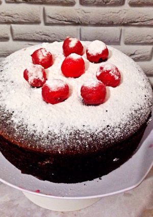 Foto resep Dark cooking chocolate chiffon
