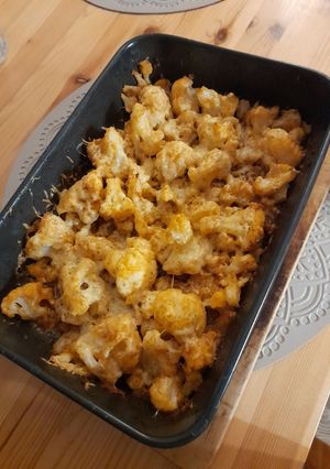 Fűszeres sült karfiol recept fotója
