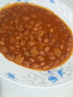 عکسی از دستور خوراک لوبیا