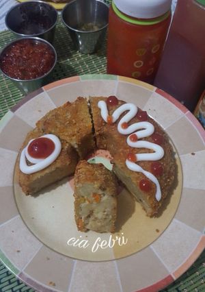 Foto resep 20.1. Donat indomie ala fe’ #pekaninspirasi