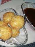 Bolas de queso crema y jalapeños