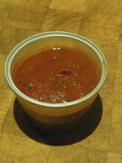 A picture of Paul's Pizza Sauce.