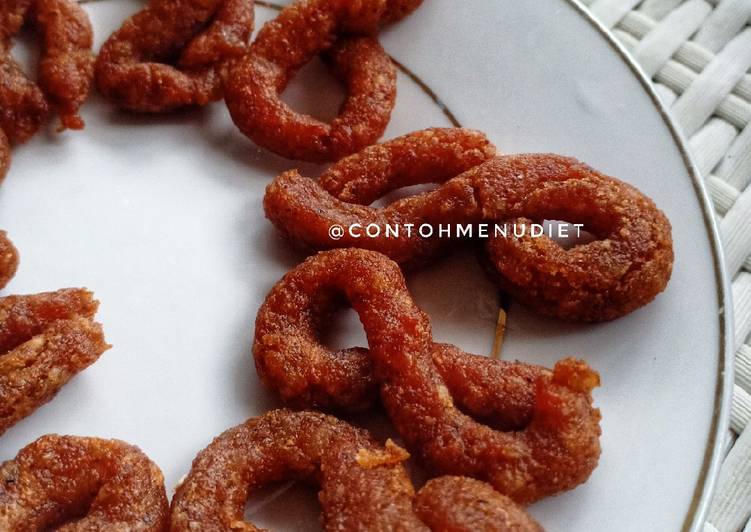 Resep Getuk goreng ampas almond coklat organik diet gula Anti Gagal