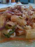Pasta Primavera con berenjenas