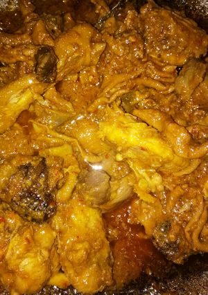Foto resep Jeroan ayam bumbu sederhana
