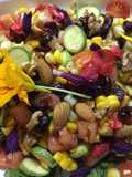 Ensalada de bendición de los frutos