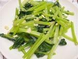 炒小松菜（油水炒法）
